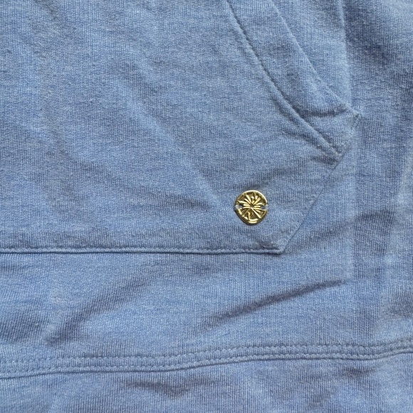 Lilly Pulitzer Luxletic Modal-blend Tunic, Cornflower Blue, XL - Picture 9 of 11